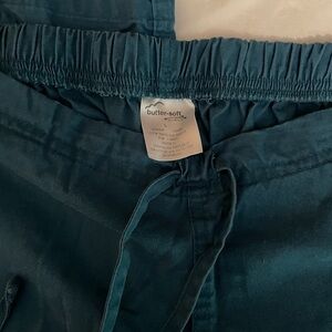 Butter-Soft  Caribbean Blue Women’s Large Scrub Pants
